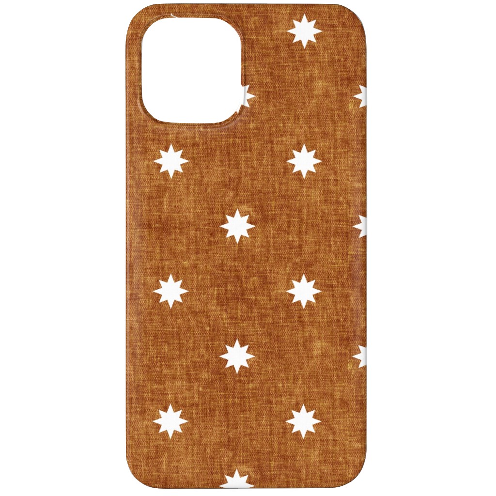 Vintage Stars Phone Case, Silicone Liner Case, Matte, iPhone 12 Pro Max, Orange, Toast