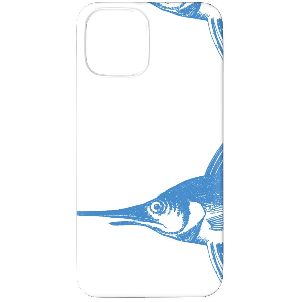Marlin - Blue Phone Case, Silicone Liner Case, Matte, iPhone 12 Pro Max, Blue