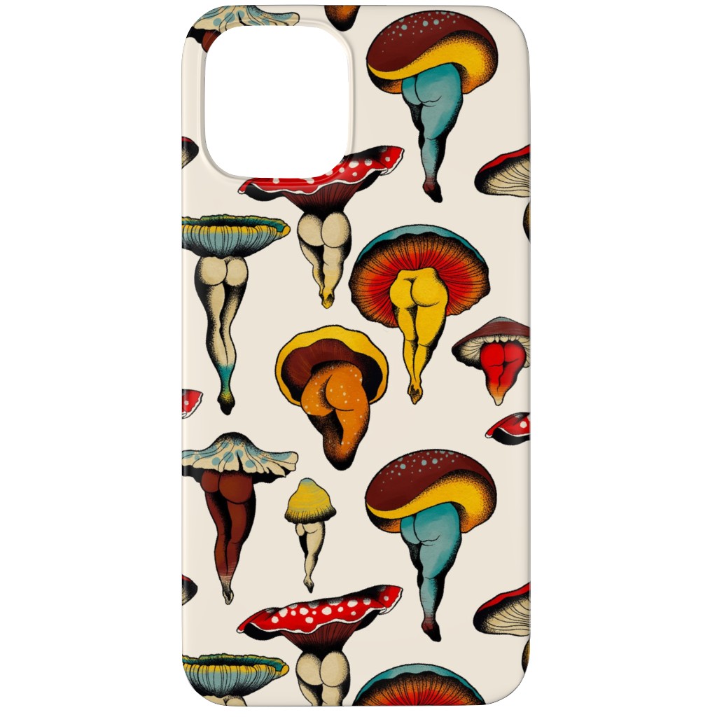 Sexy Mushrooms Phone Case, Slim Case, Matte, iPhone 12 Pro Max, Multicolor