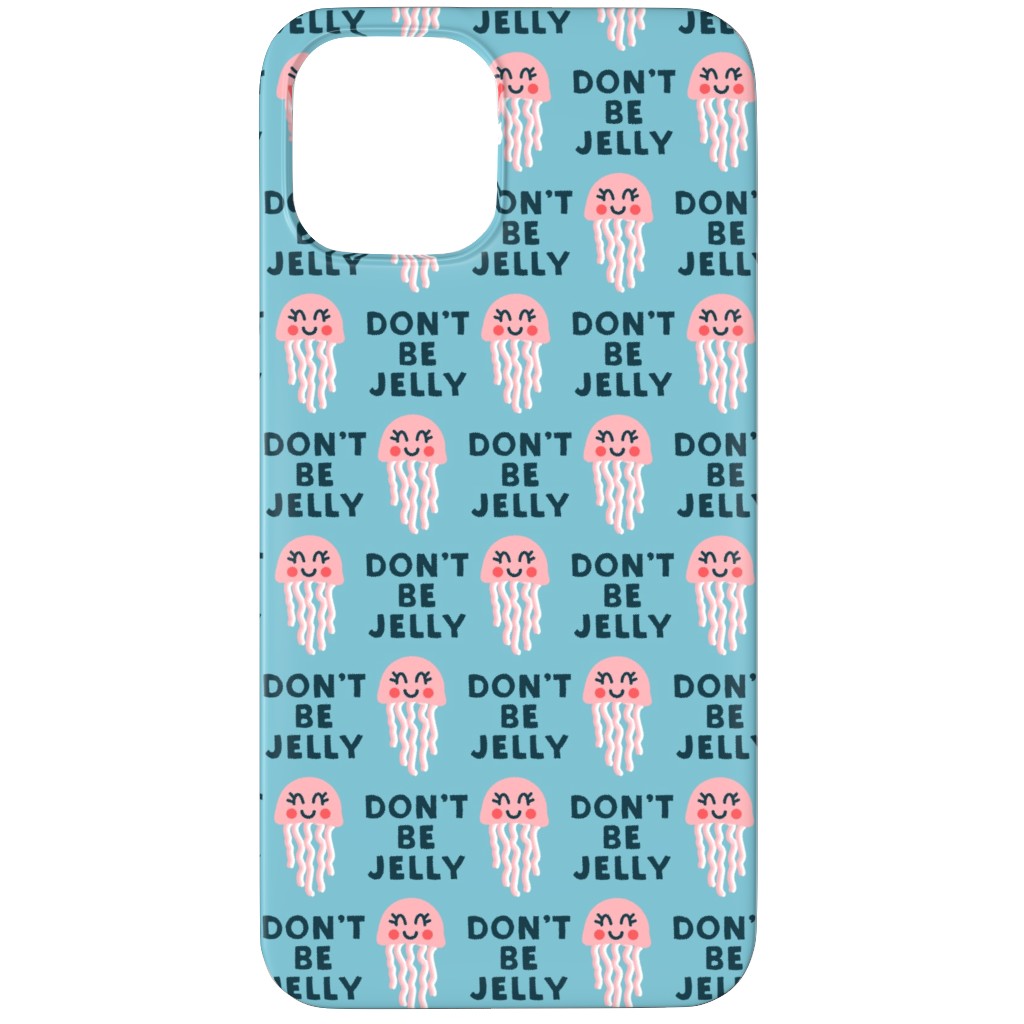 Don't Be Jelly - Summer Blue Phone Case, Slim Case, Matte, iPhone 12 Pro Max, Blue