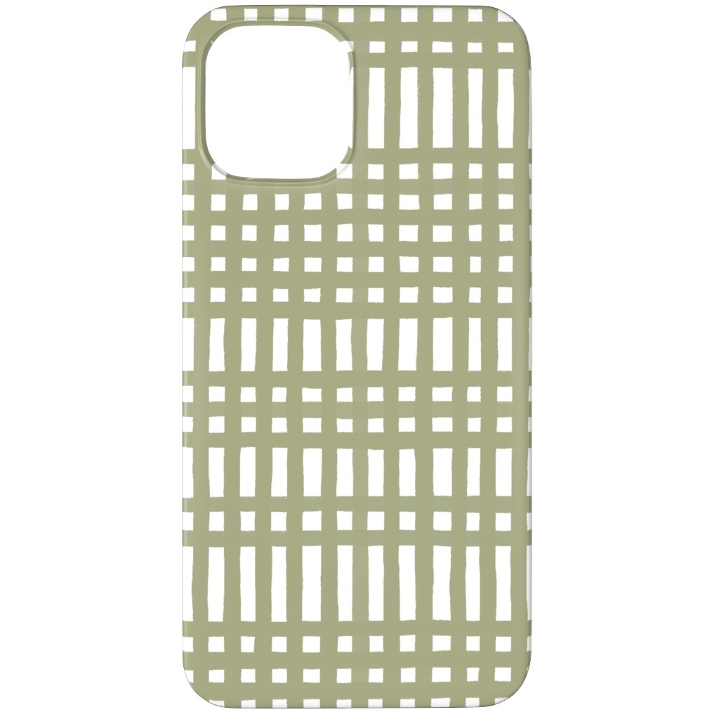 Loose Weave Phone Case, Slim Case, Matte, iPhone 12 Pro Max, Green