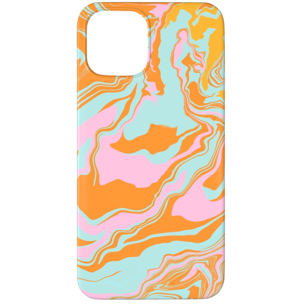 Marmor Phone Case, Slim Case, Matte, iPhone 12 Pro Max, Orange, Frost
