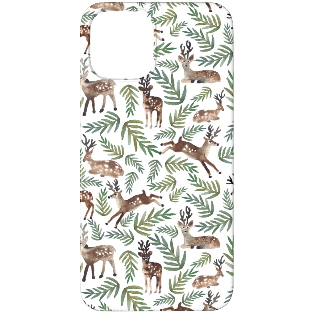 Loved Dearly - Green and Brown Phone Case, Slim Case, Matte, iPhone 12 Pro Max, Green, Classic Green