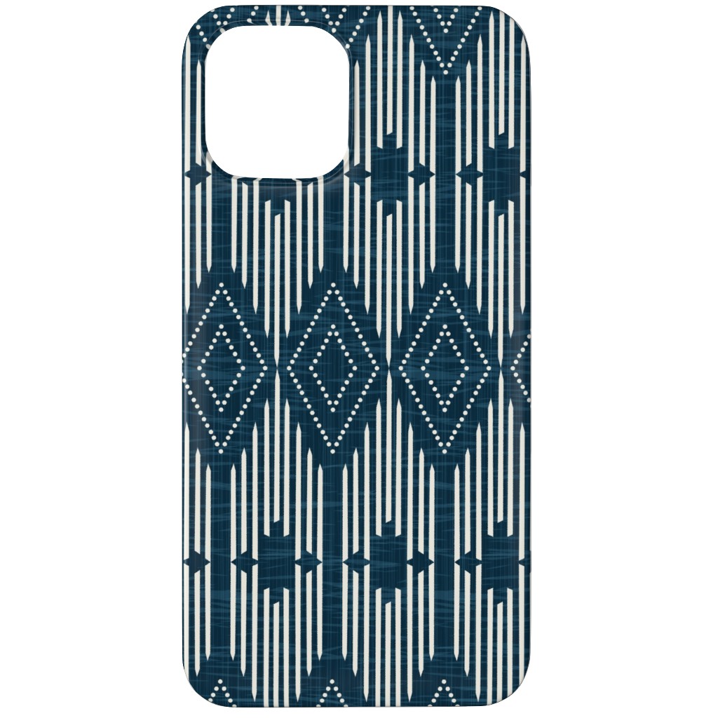 West End Phone Case, Slim Case, Matte, iPhone 12 Pro Max, Blue, Silhouette