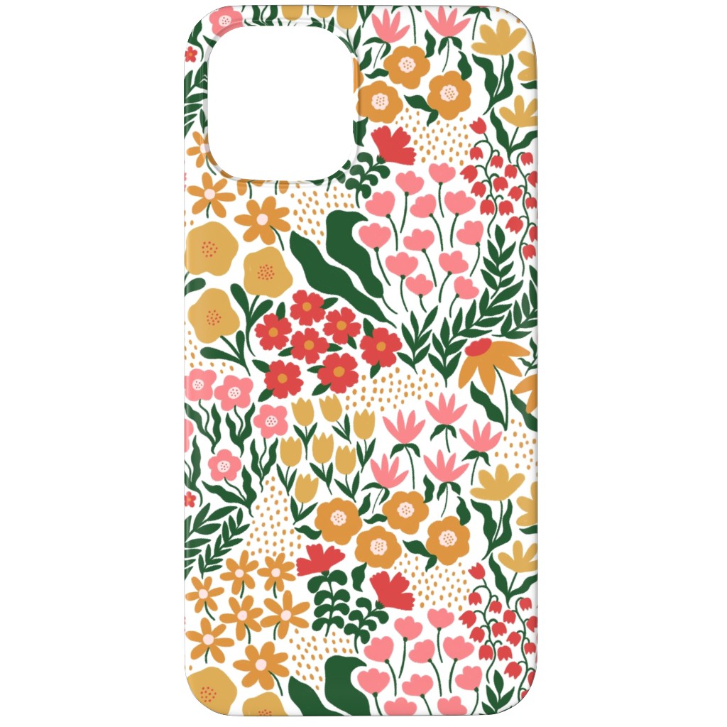 Wild Meadow - Light Phone Case, Silicone Liner Case, Matte, iPhone 12 Pro, Multicolor