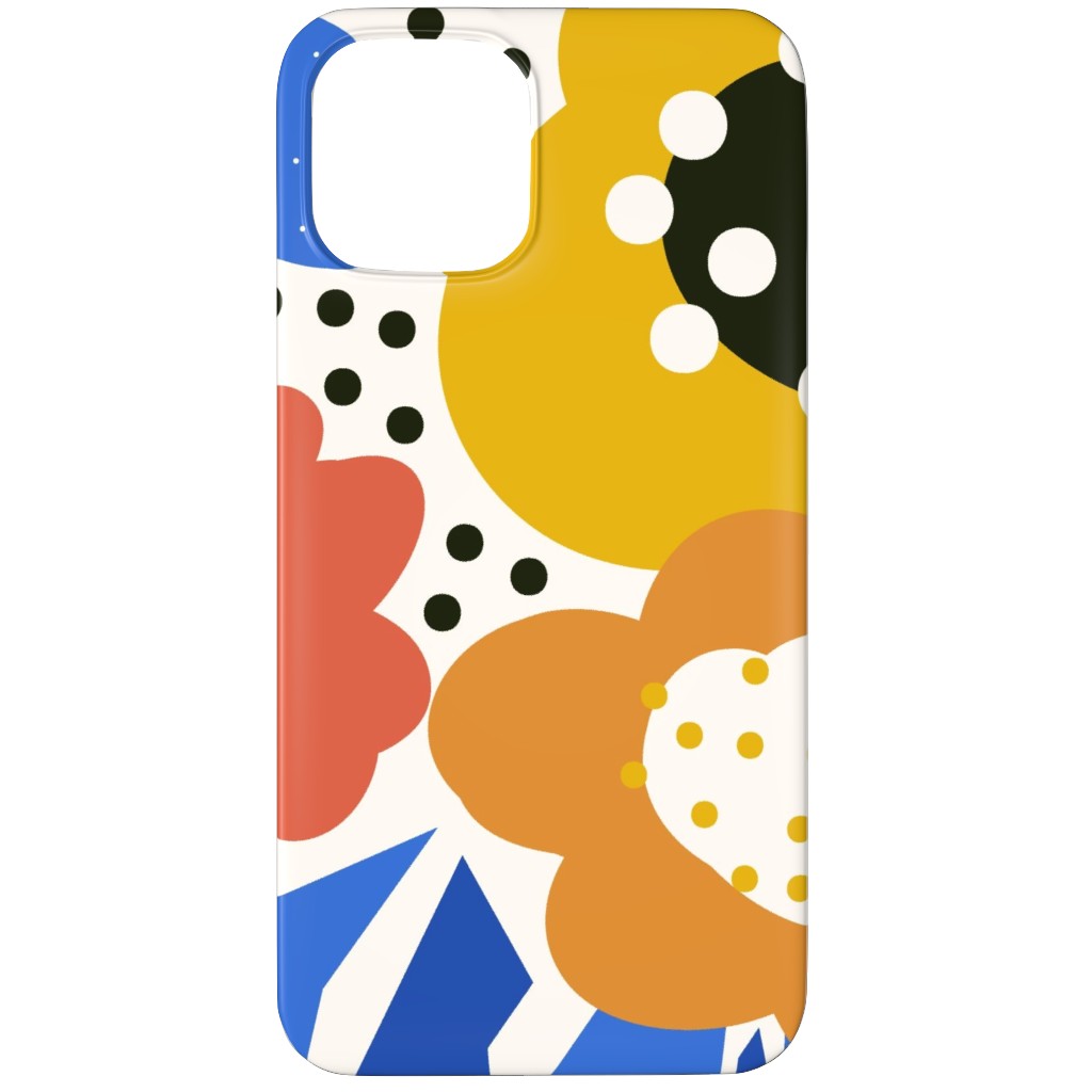 Papercut Flowers - Multi Phone Case, Silicone Liner Case, Matte, iPhone 12 Pro, Multicolor