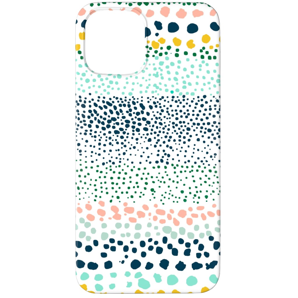 Little Textured Dots - Multi Phone Case, Slim Case, Matte, iPhone 12 Pro, Multicolor