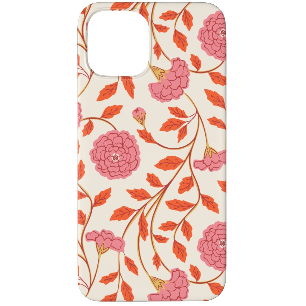Naisha's Garden Phone Case, Slim Case, Matte, iPhone 12 Pro, Pink, Bright Pink