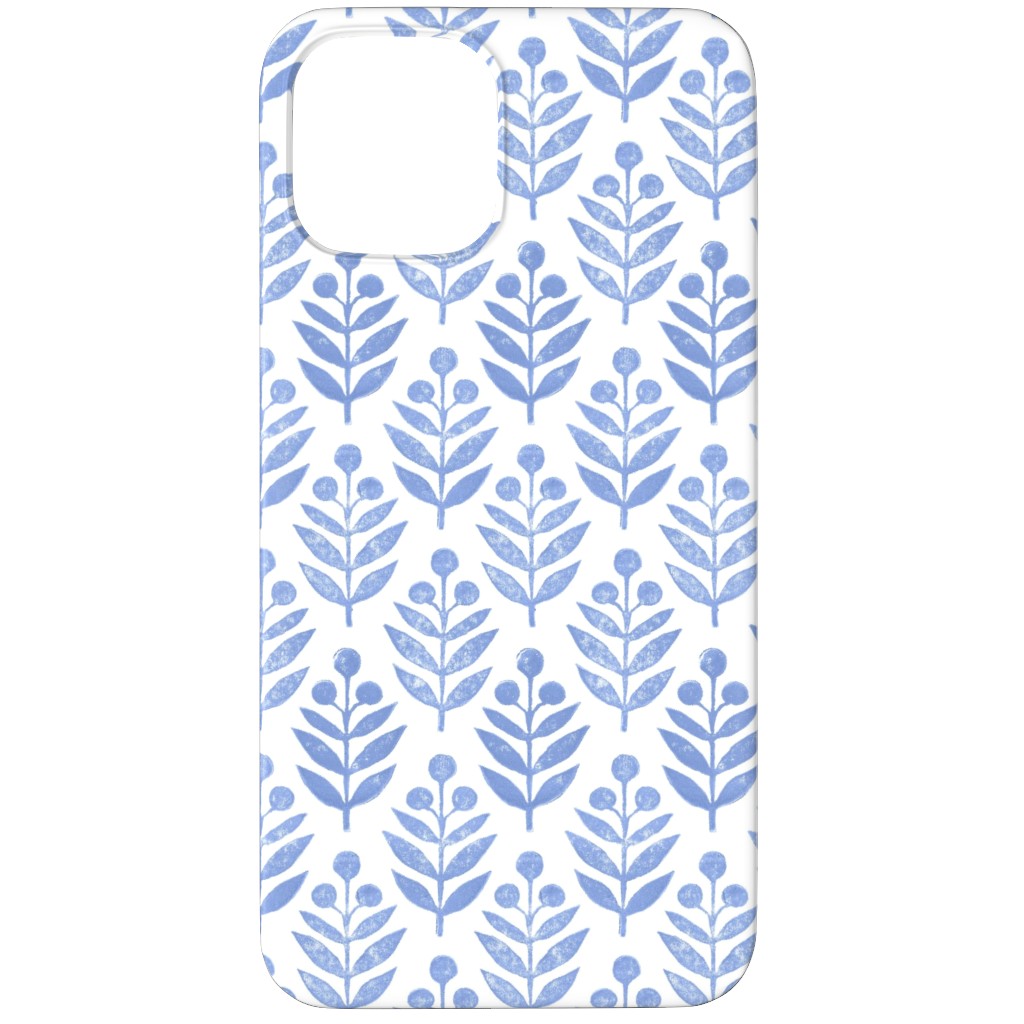 Lotti Quiet Phone Case, Slim Case, Matte, iPhone 12 Pro, Blue