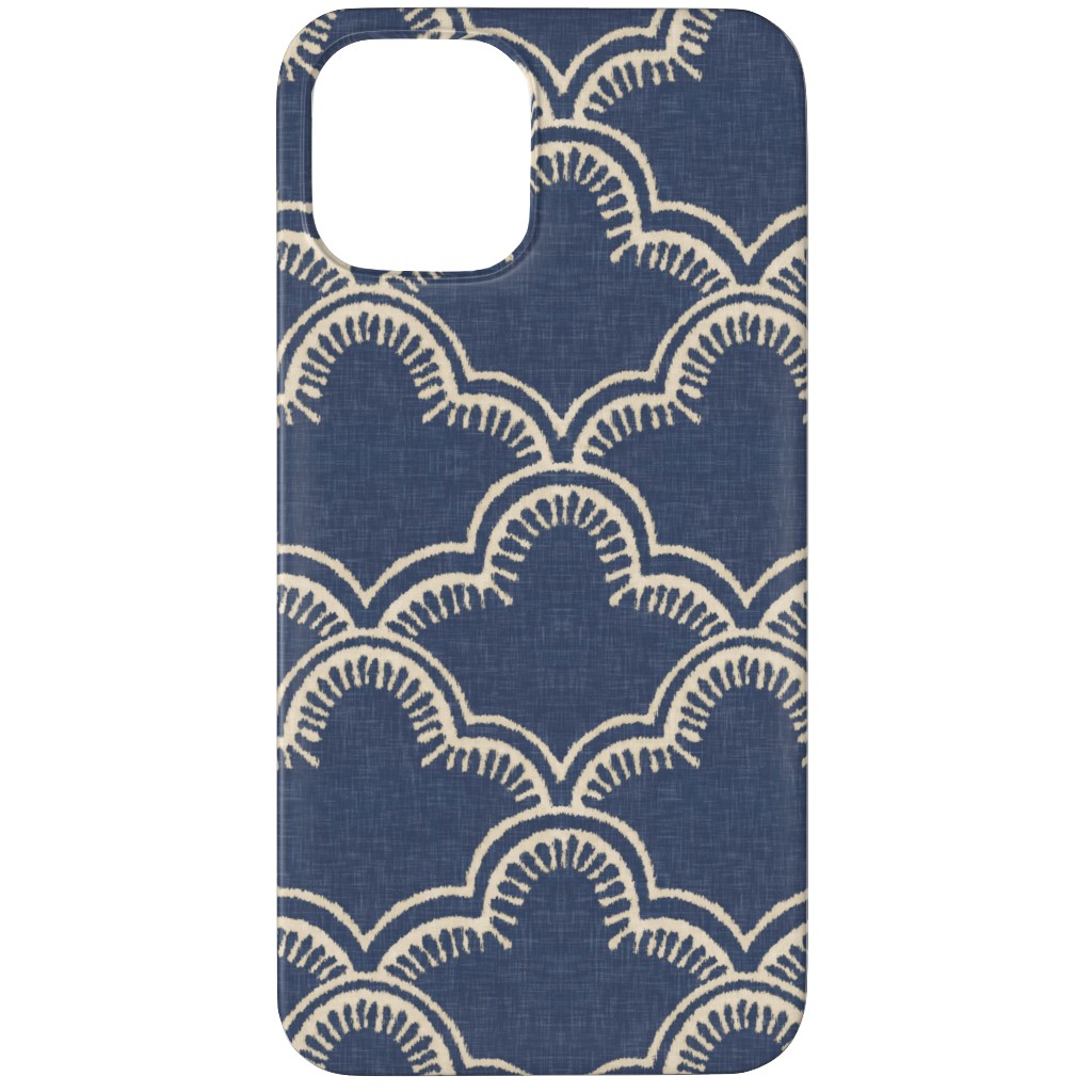 Tangier Phone Case, Slim Case, Matte, iPhone 12 Pro, Blue, Gray