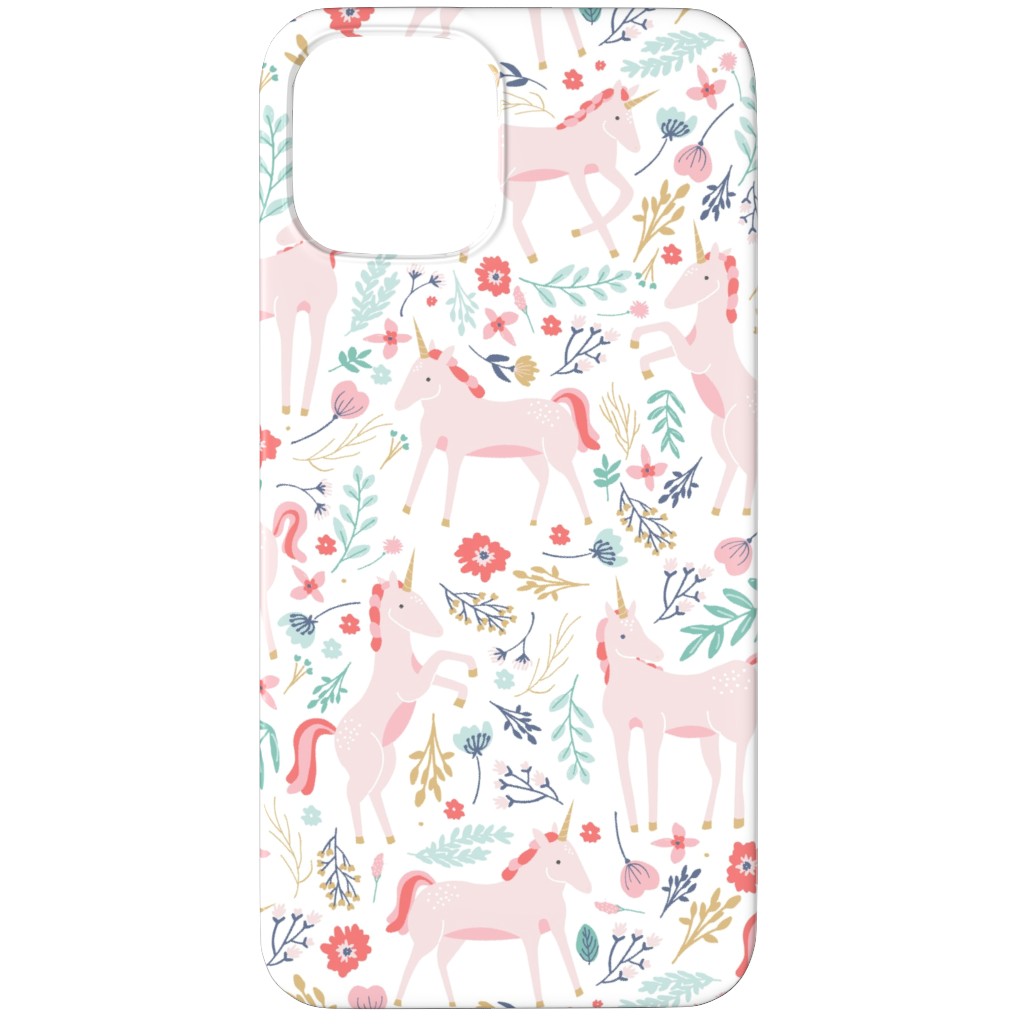 Unicorn Fields Phone Case, Slim Case, Matte, iPhone 12 Pro, Pink