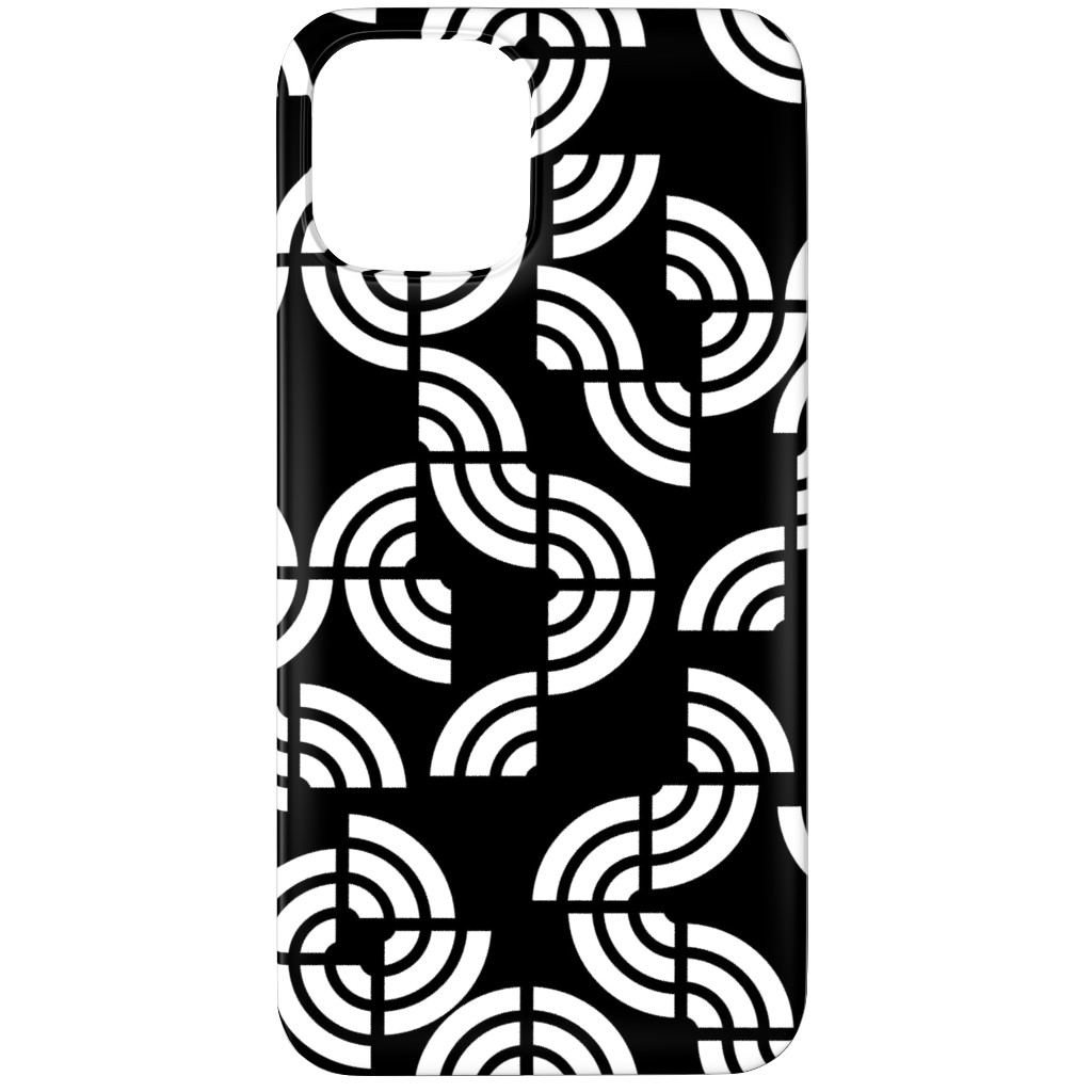 Beethoven - Black and White Phone Case, Slim Case, Matte, iPhone 12 Pro, Black