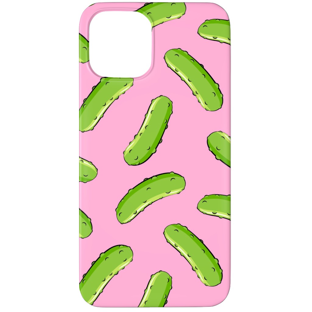 Pickles - Pink Phone Case, Slim Case, Matte, iPhone 12 Pro, Pink, Bright Pink