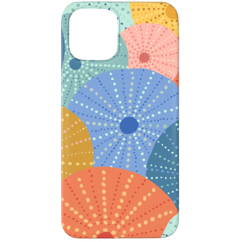 Colorful Sea Urchins Phone Case, Slim Case, Matte, iPhone 12 Pro, Multicolor