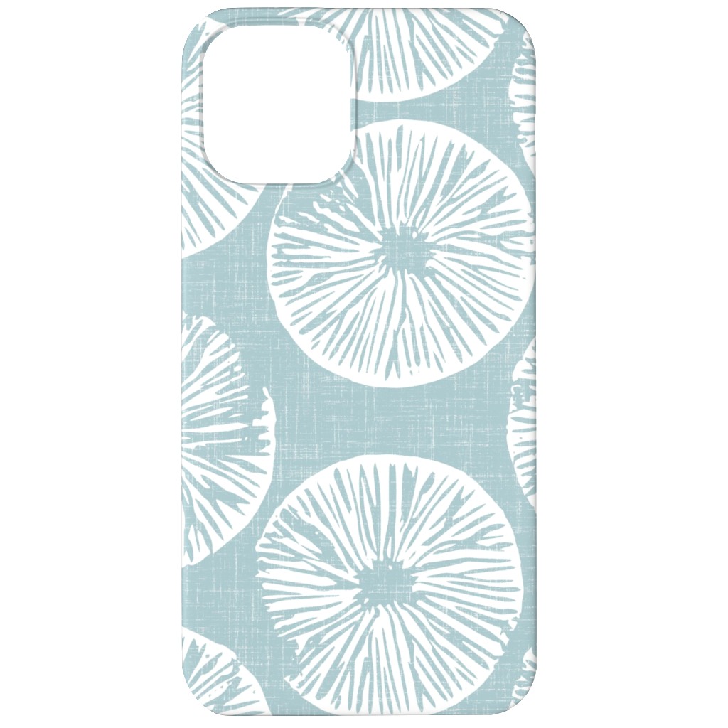 As One - White on Soft Blue Phone Case, Silicone Liner Case, Matte, iPhone 12, Blue, True Blue