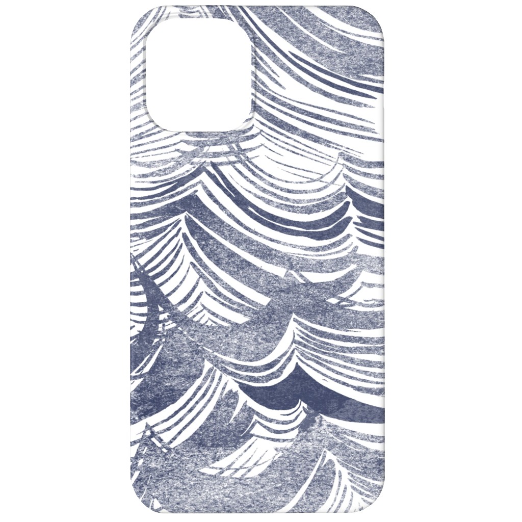 Wild Ocean Phone Case, Silicone Liner Case, Matte, iPhone 12, Gray, Gray