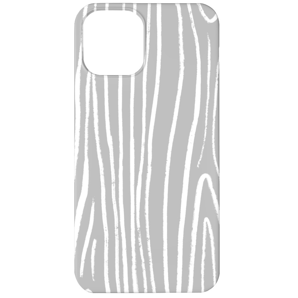 Jackson - Grey Phone Case, Silicone Liner Case, Matte, iPhone 12, Gray, Gray