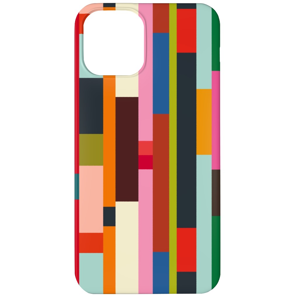 Solid Scraps - Multi Phone Case, Slim Case, Matte, iPhone 12, Multicolor