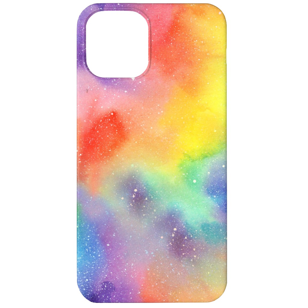 Watercolor Rainbow - Multi Phone Case, Slim Case, Matte, iPhone 12, Multicolor