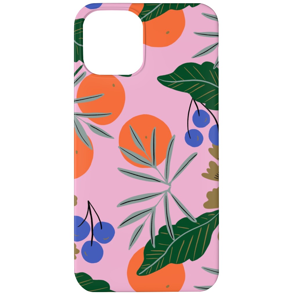 Tropic of Clementine - Multi Phone Case, Slim Case, Matte, iPhone 12, Multicolor