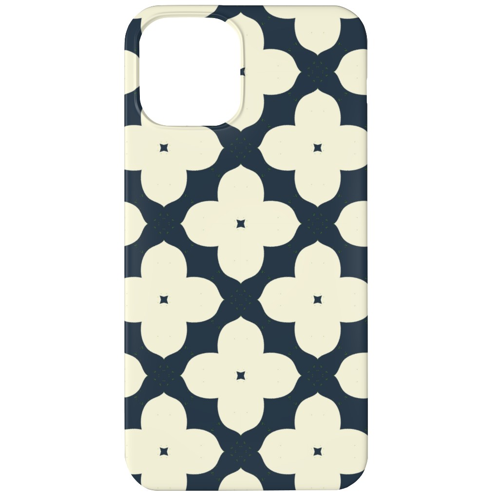 Bunchberry - Black Phone Case, Slim Case, Matte, iPhone 12, Blue, True Blue
