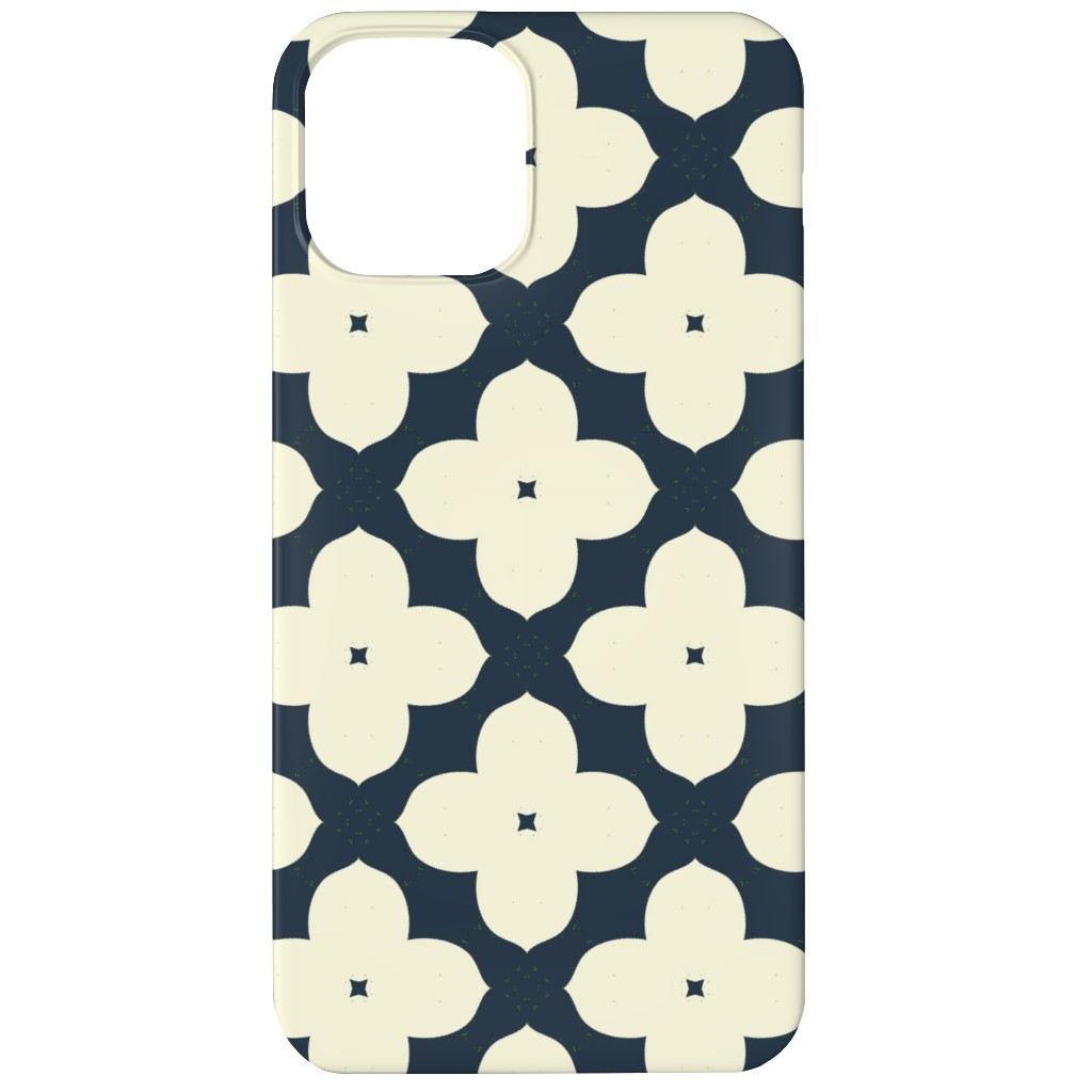 Bunchberry - Black Phone Case, Slim Case, Matte, iPhone 12, Blue