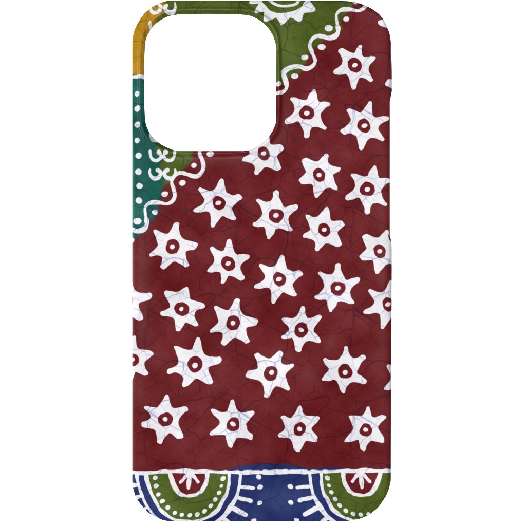 Batik Complete - Warm Phone Case, Slim Case, Matte, iPhone 13 Mini, Multicolor
