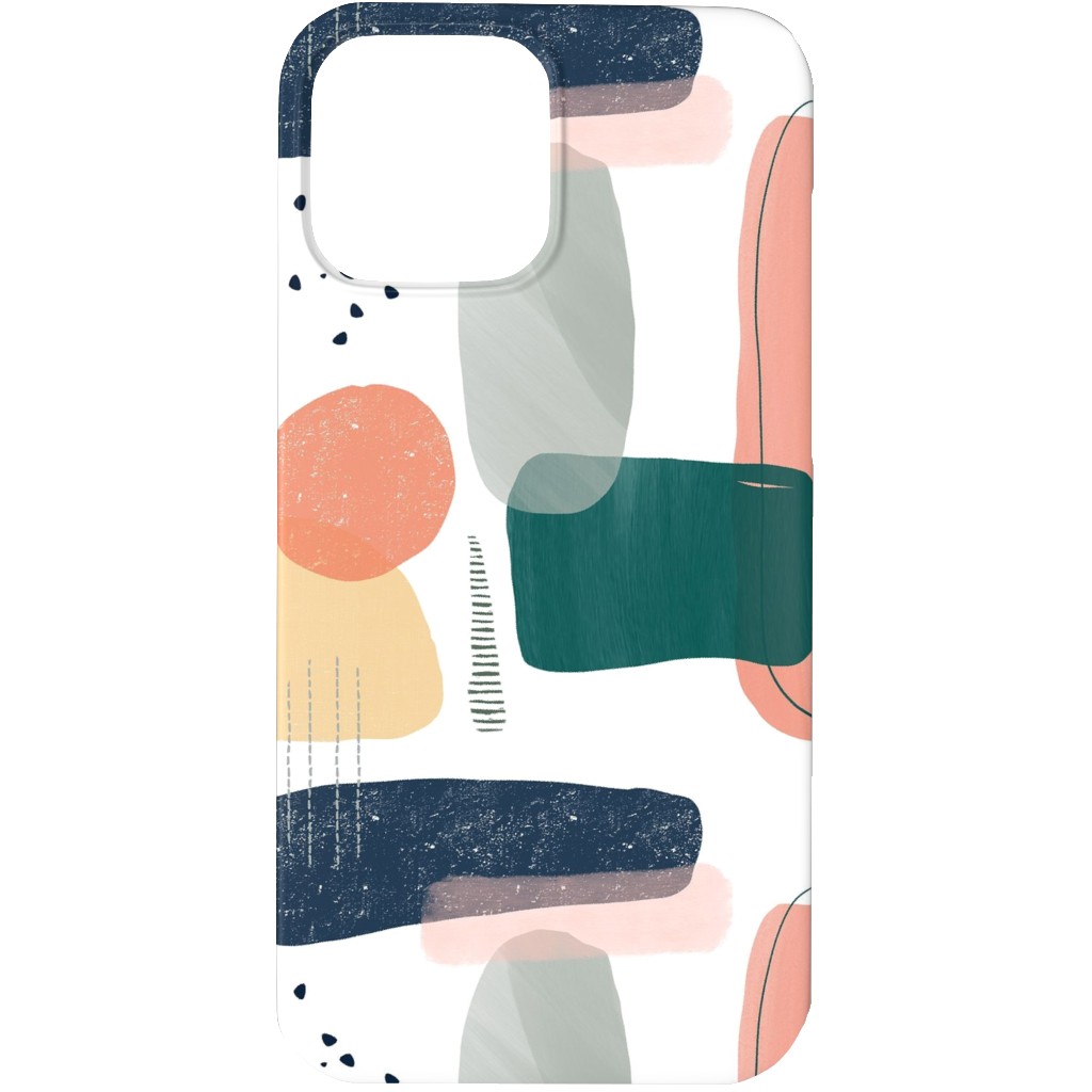 Abstract Minima - Multi Phone Case, Slim Case, Matte, iPhone 13 Pro Max, Multicolor