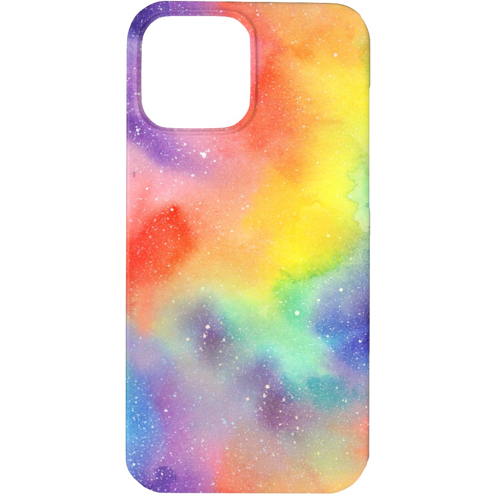 Watercolor Rainbow - Multi Phone Case, Slim Case, Matte, iPhone 13 Pro Max, Multicolor