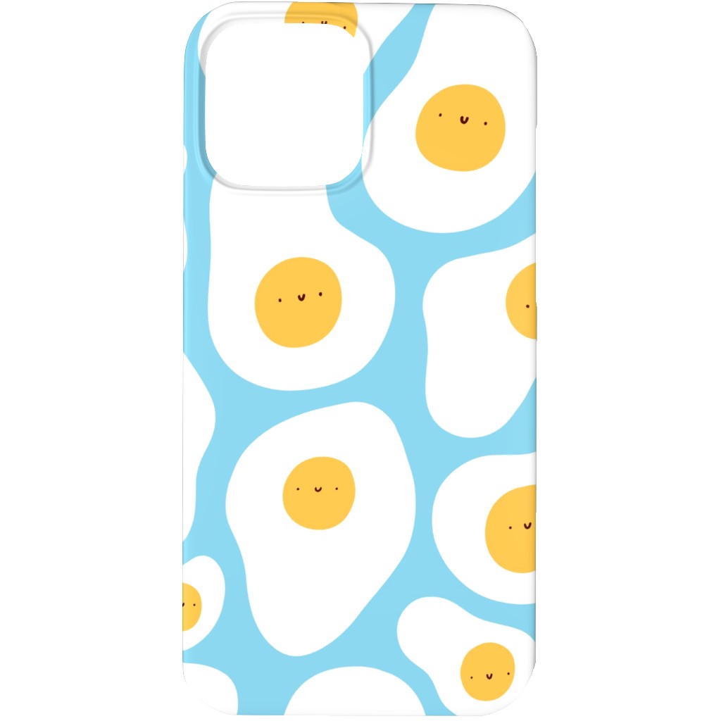 Cute Fried Eggs - Blue Photo Tile | Shutterfly
