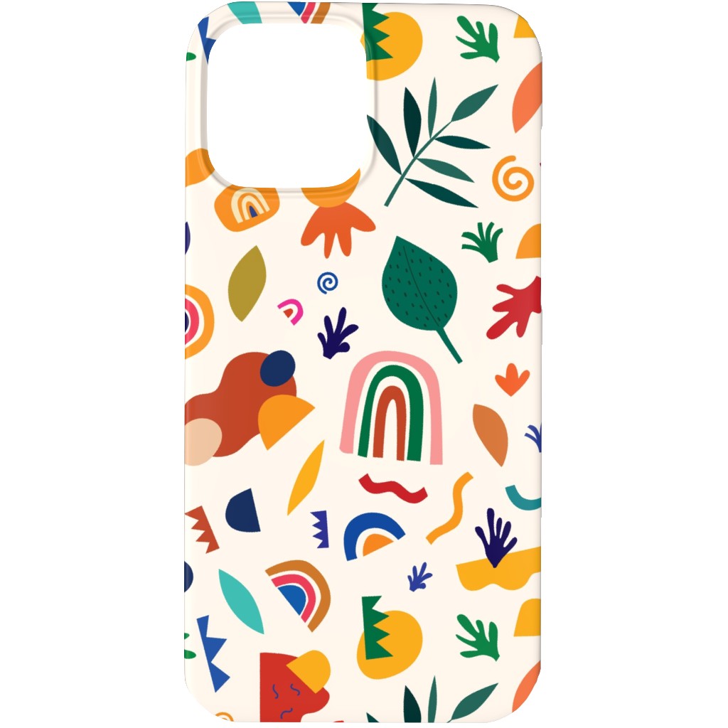 Seamless Pattern - Multi Phone Case, Silicone Liner Case, Matte, iPhone 13 Pro, Multicolor