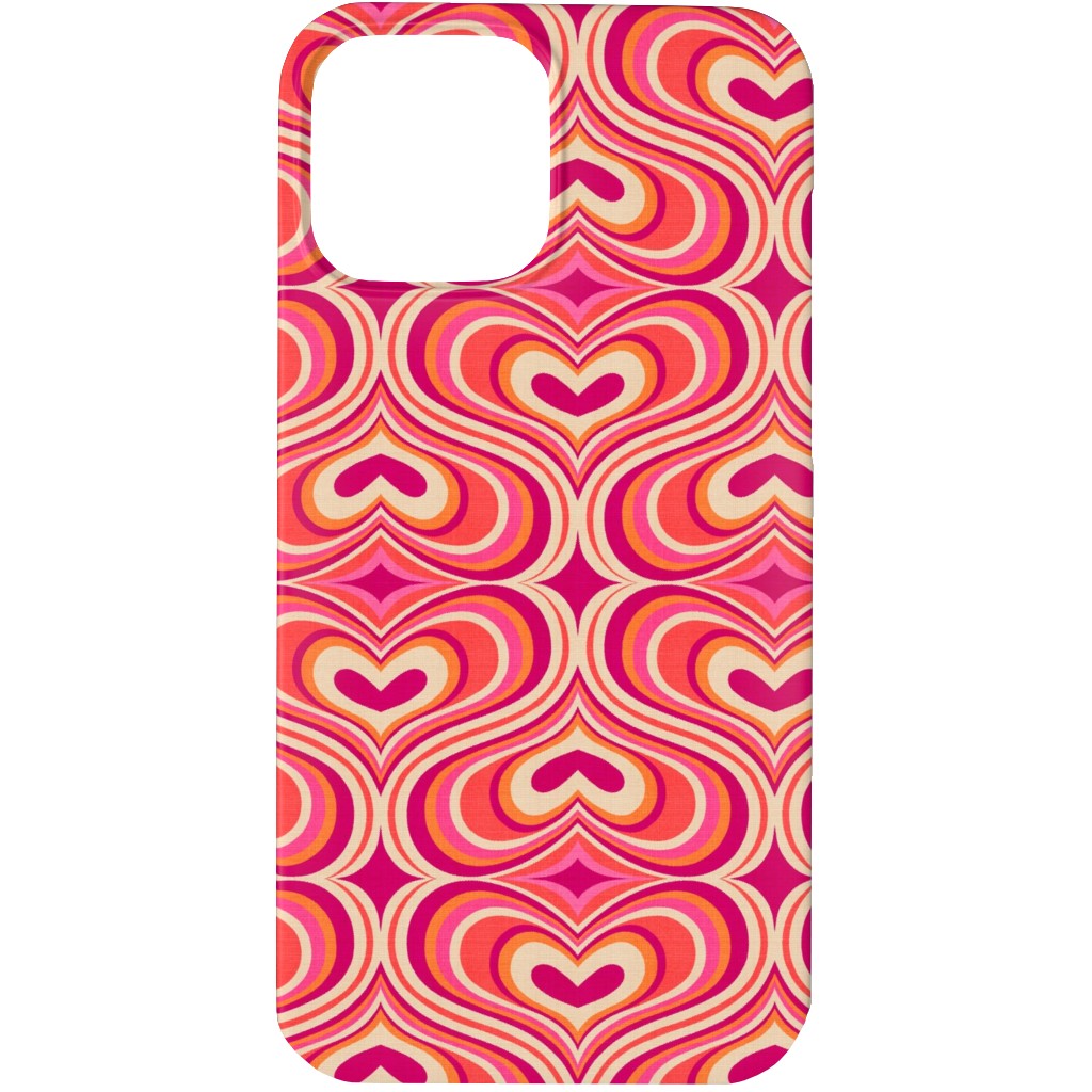 I Think I Love You - Red Phone Case, Silicone Liner Case, Matte, iPhone 13 Pro, Red