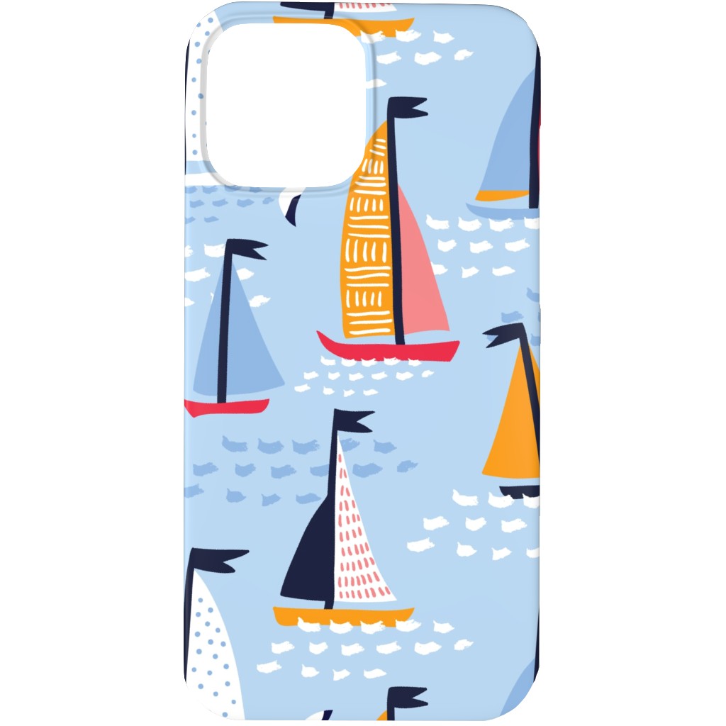Regatta Phone Case, Slim Case, Matte, iPhone 13 Pro, Blue