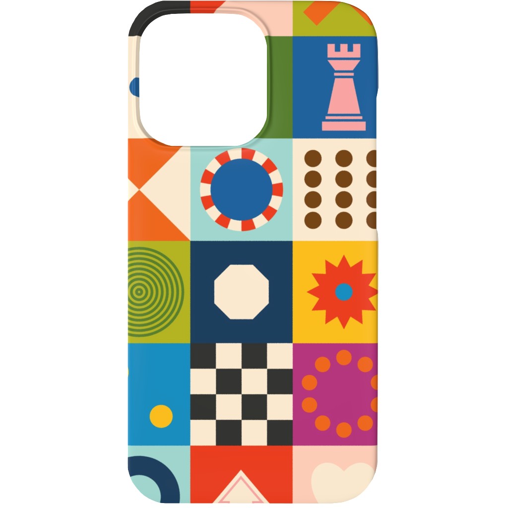 Game Cupboard Phone Case, Slim Case, Matte, iPhone 13, Multicolor