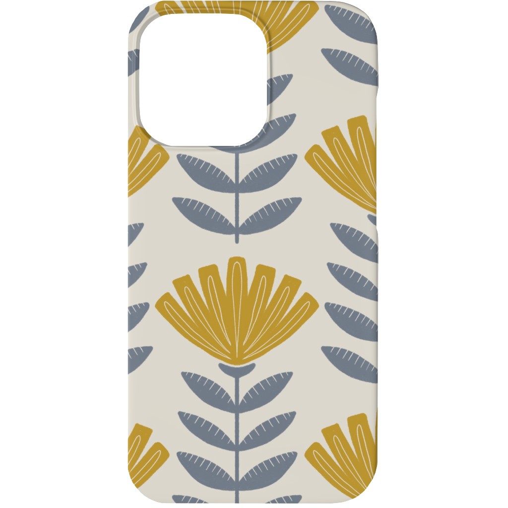 Gloria Phone Case, Slim Case, Matte, iPhone 13, Multicolor, Pebble