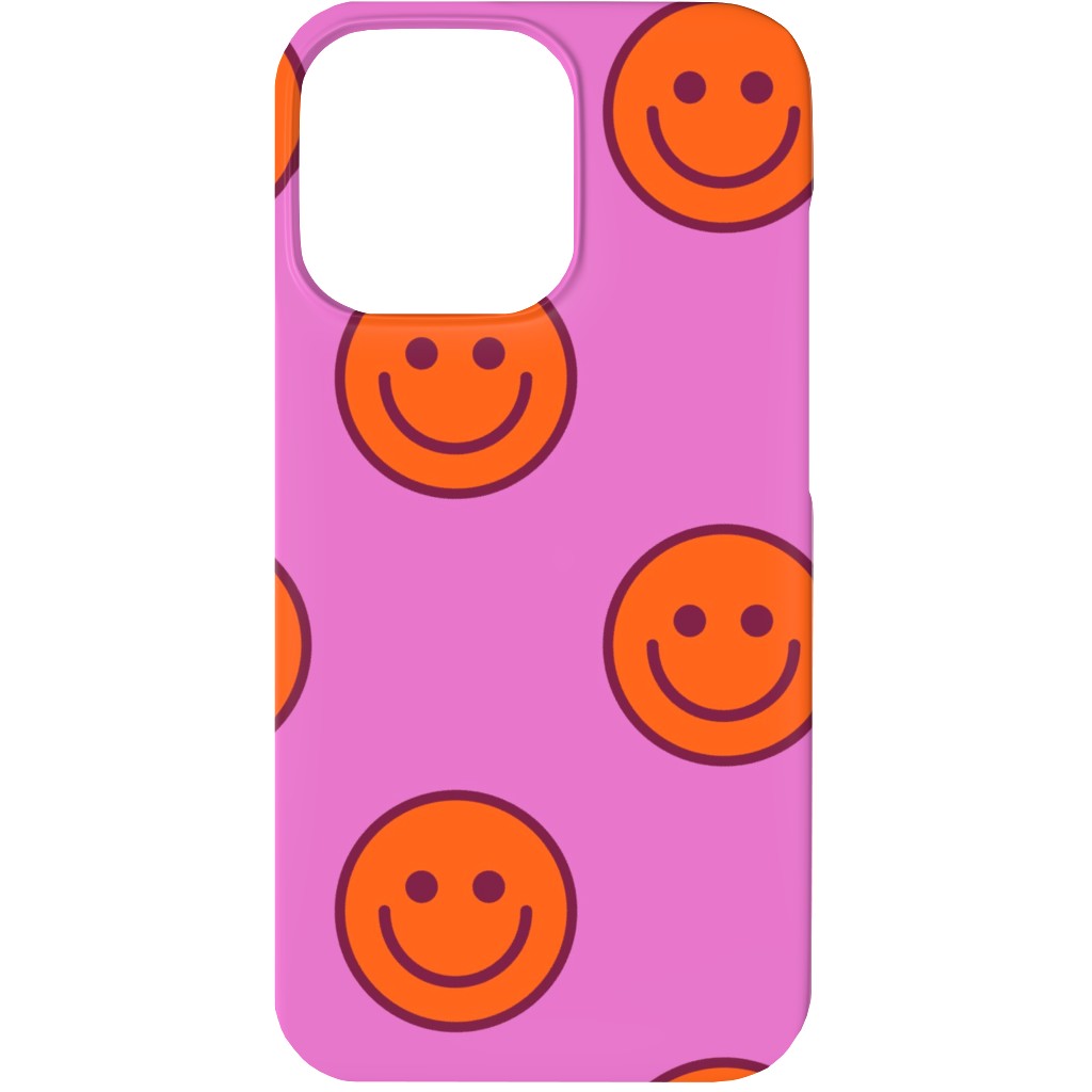 Smileys - Rasberry Sherbert Phone Case, Slim Case, Matte, iPhone 13, Pink