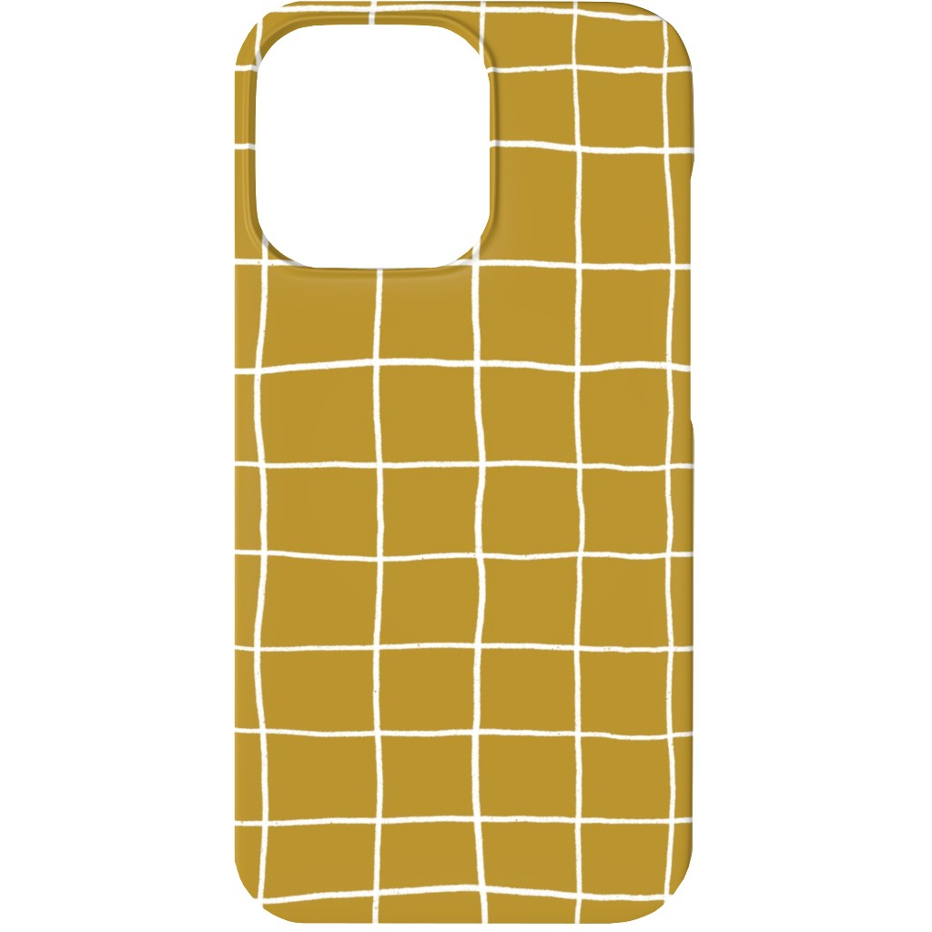 Springfield - Goldenrod Phone Case, Slim Case, Matte, iPhone 13, Yellow