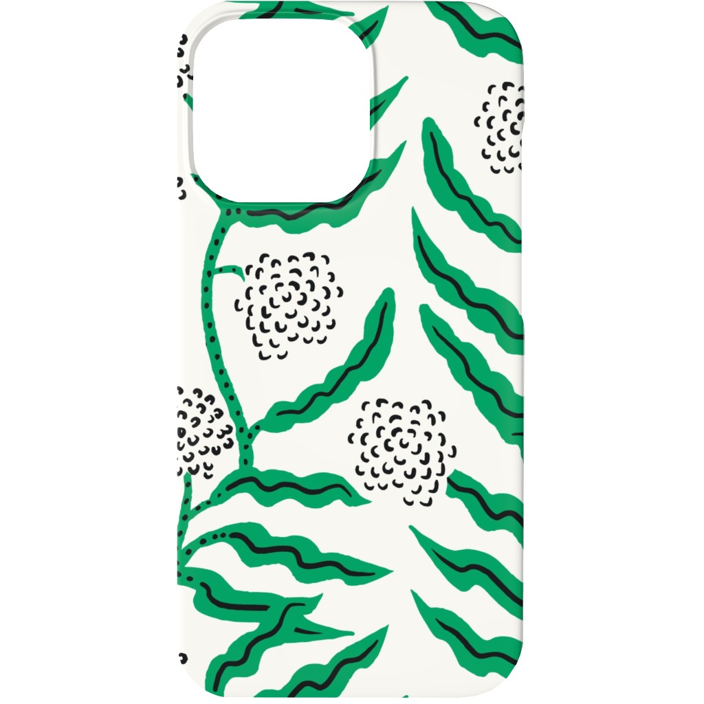 La Ville Vine Phone Case, Slim Case, Matte, iPhone 13, Green