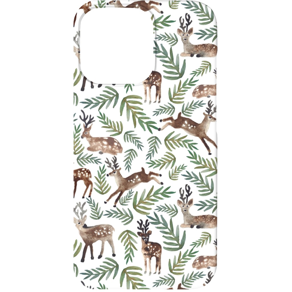 Loved Dearly - Green and Brown Phone Case, Slim Case, Matte, iPhone 13, Green
