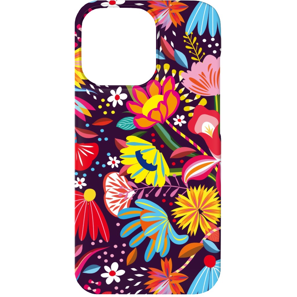 My Dream Garden - Dark Phone Case, Slim Case, Matte, iPhone 13, Multicolor