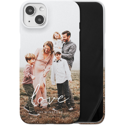 Gallery of One Love iPhone Case, Slim Case, Matte, iPhone 14 Plus, Multicolor, multi