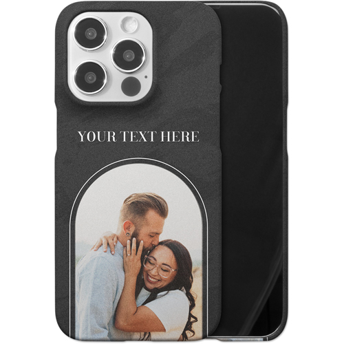 Archway iPhone Case, Slim Case, Matte, iPhone 14 Pro, Gray, charcoal