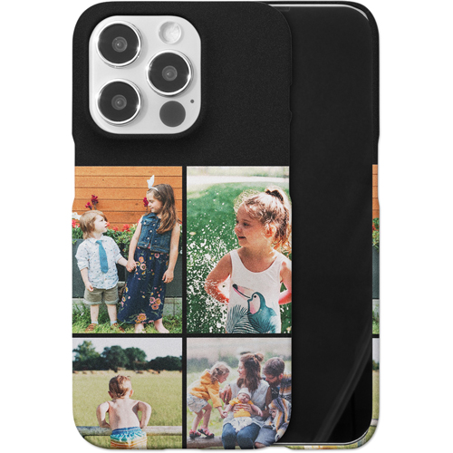 Gallery of Four Grid iPhone Case, Slim Case, Matte, iPhone 14 Pro, Multicolor, multi