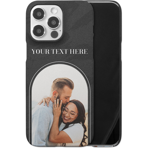 Archway iPhone Case, Slim Case, Matte, iPhone 14 Pro Max, Gray, charcoal