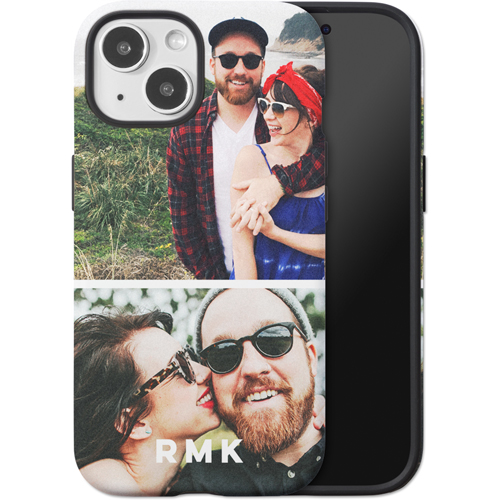 Gallery of Two iPhone Case, Silicone Liner Case, Matte, iPhone 15, Multicolor, multi