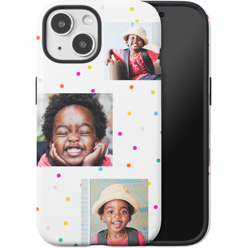 Gallery of Three Set iPhone Case, Silicone Liner Case, Matte, iPhone 15, Multicolor