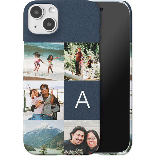 Gallery Monogram iPhone Case, Slim Case, Matte, iPhone 15 Plus, Multicolor