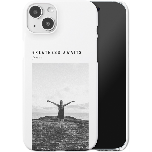 Gallery of One Portrait iPhone Case, Slim Case, Matte, iPhone 15 Plus, Multicolor, multi