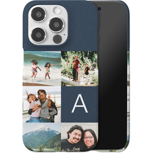 Gallery Monogram iPhone Case, Slim Case, Matte, iPhone 15 Pro, Multicolor, multi