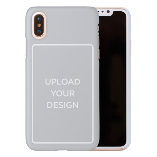 Upload Your Own Design iPhone Case, Slim Case, Matte, iPhone X, Multicolor